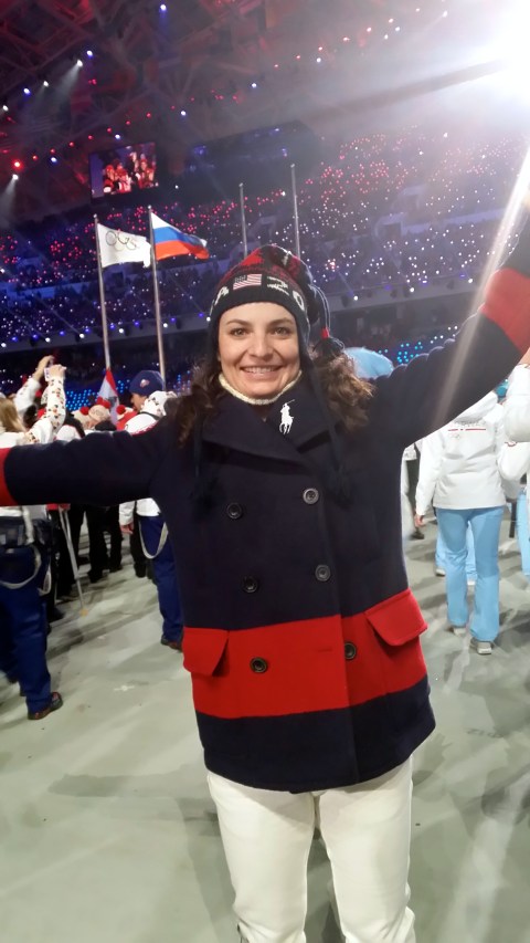 Representing USA at Closing Ceremonies! 