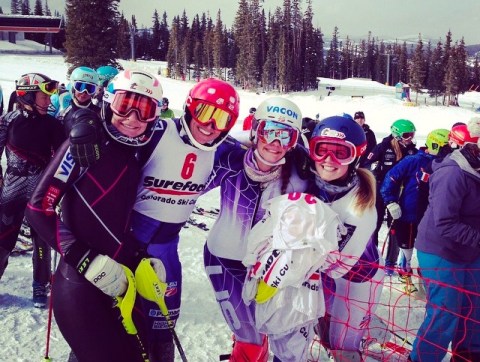 The T2 crew at slalom North American Cups, Thank you T2 Foundation! Photo Credit: Marina Knight