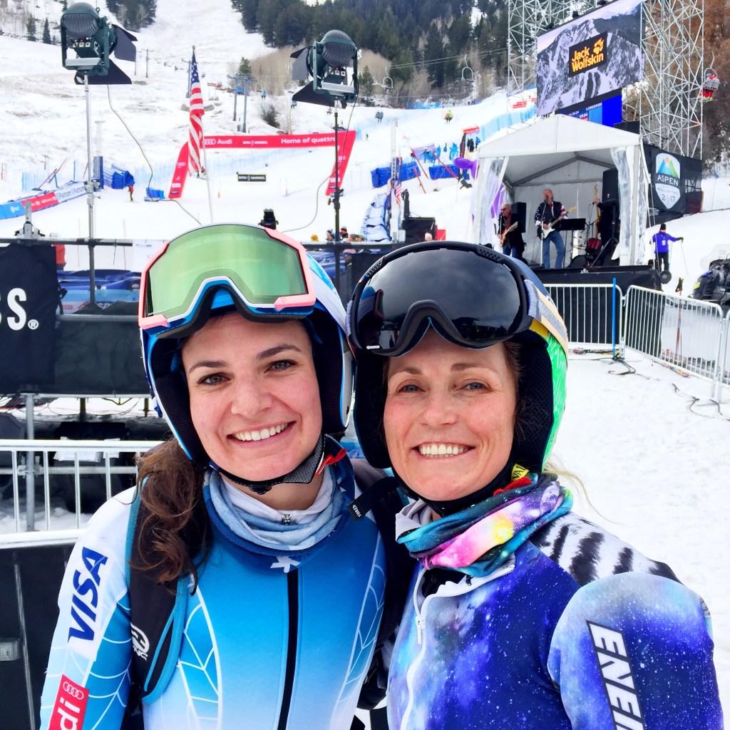 The one & only Sarah Schleper #teamrouge