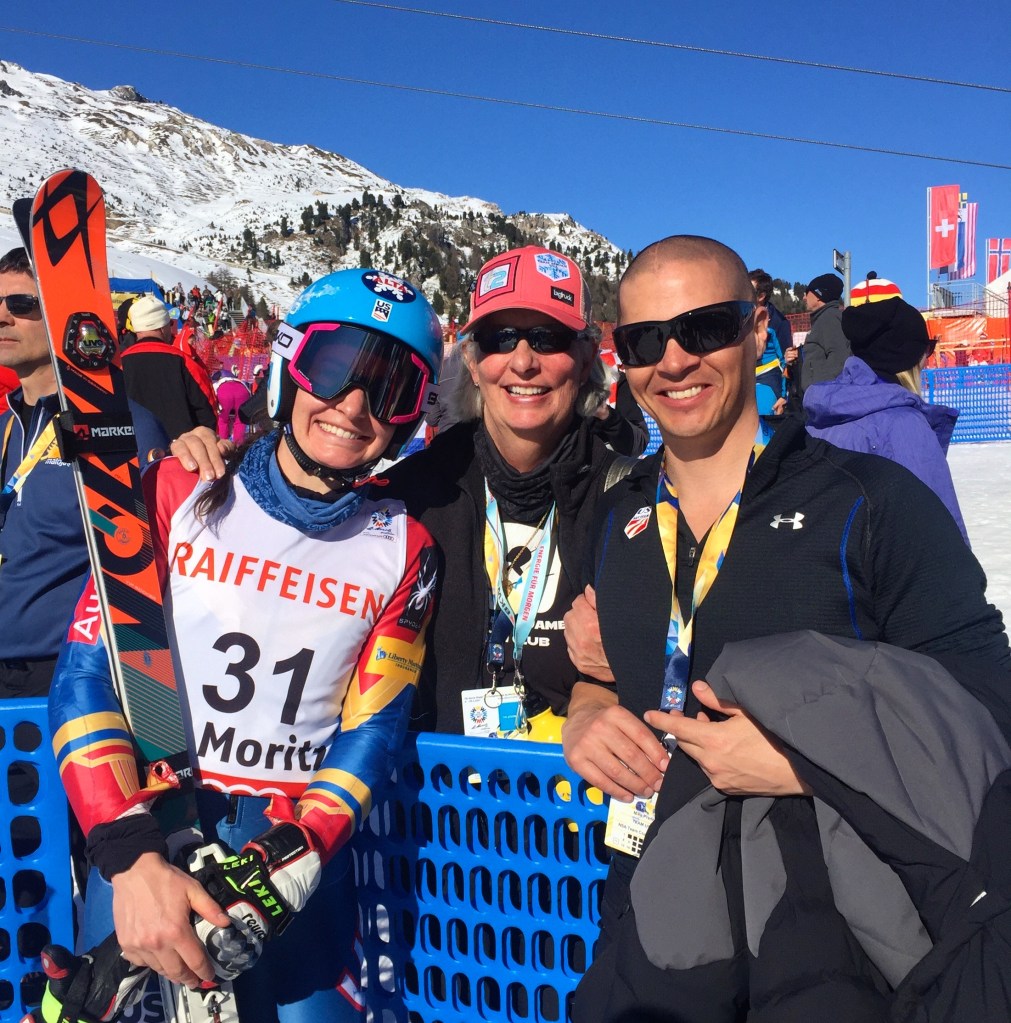 Support crew: Mom & Boyfriend! 